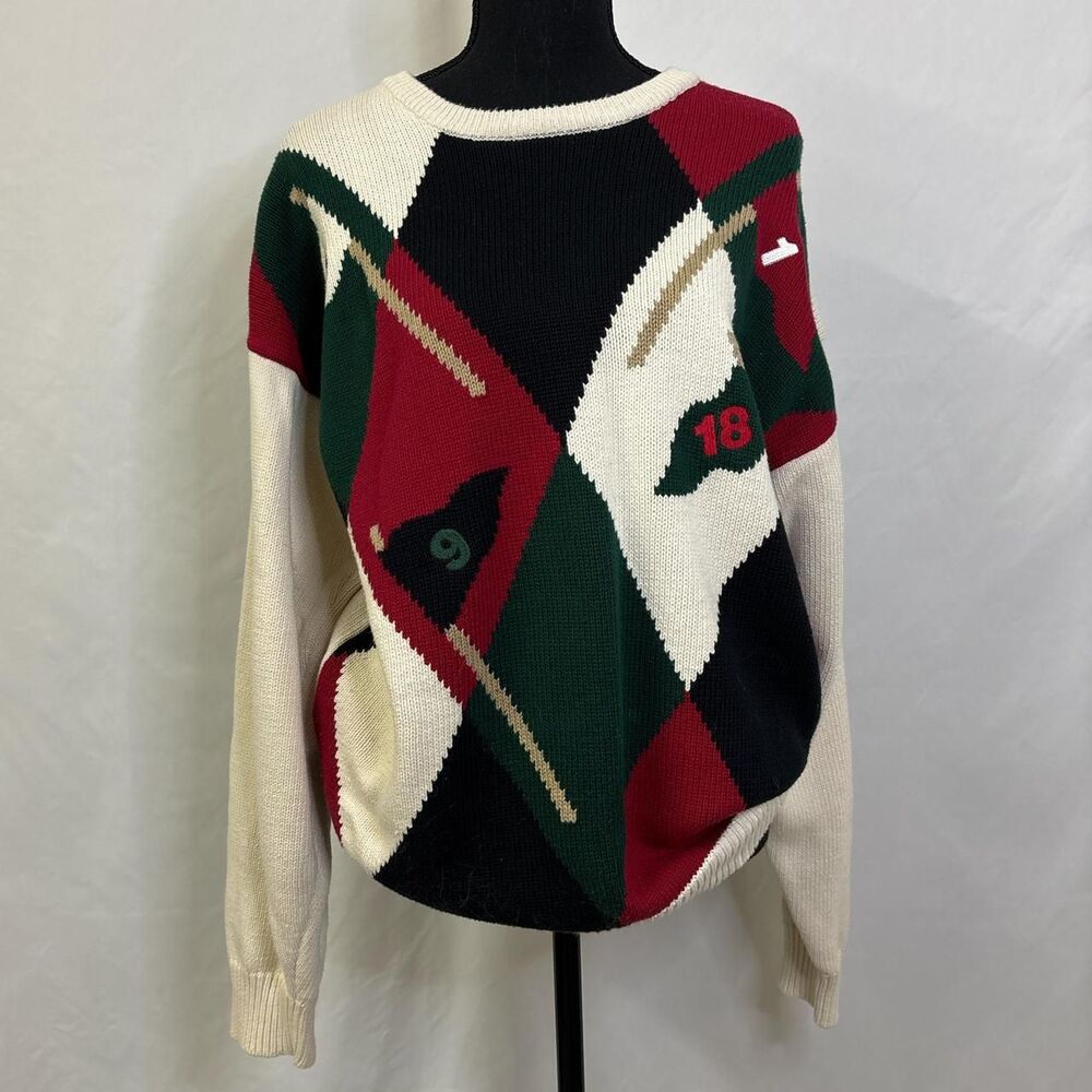 John Ashford Vintage Knit Golf Sweater